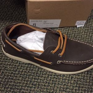 Mens size 8 jcrew boat shoes